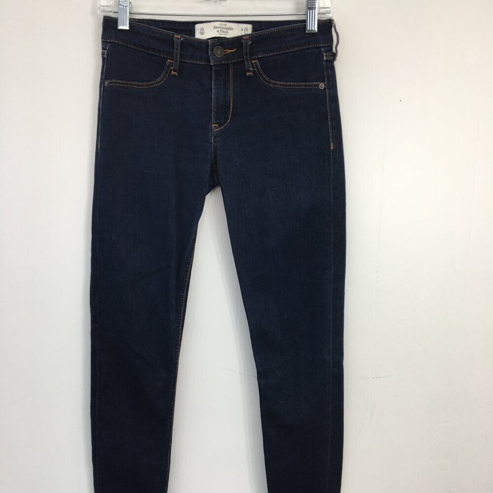 Abercrombie + Finch Dark Wash Skinny Jegging Size 2 EXCELLENT Condition